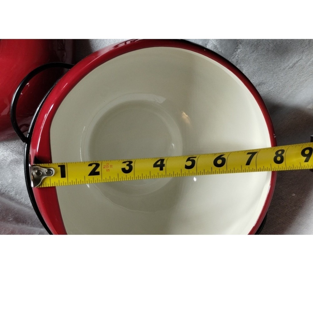 New‎ Temptations presentable Big Apple 3QT Tureen Set w/Wire Rack+4 Lidded Bowls - Picture 13 of 16